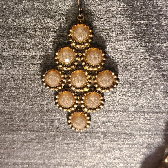 Fashion Three Strand Gold-tone Necklace - Picture 8 of 8